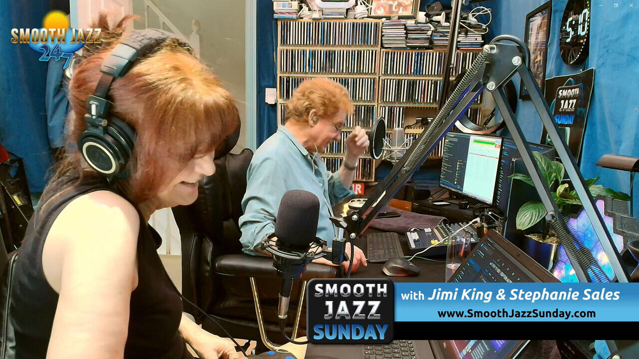 Jimi King and Stephanie Sales on the video feed